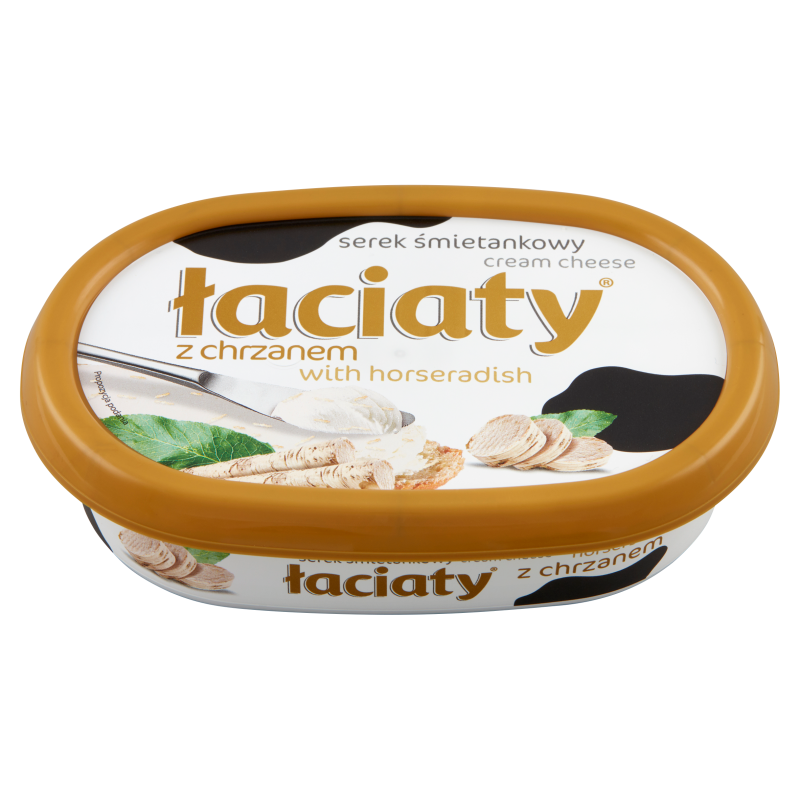 Serek śmietankowy Łaciaty z chrzanem