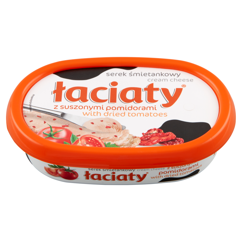 Serek śmietankowy Łaciaty z suszonymi pomidorami