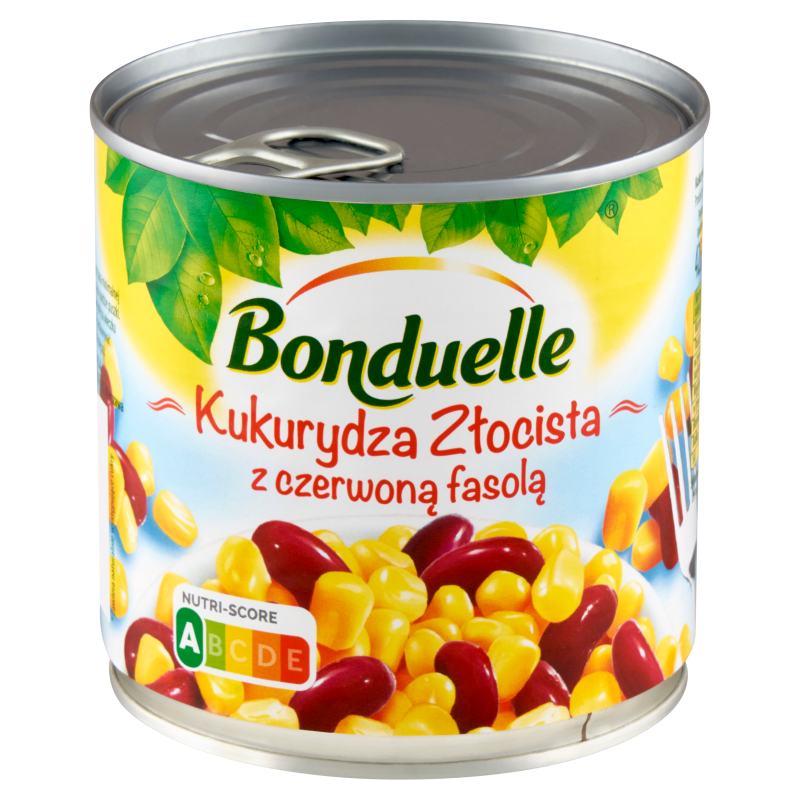 Kukurydza złocista z czerwoną fasolą