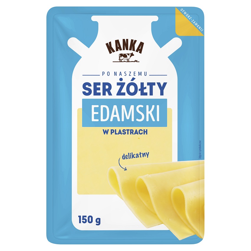 Ser żółty Edamski ( plastry)