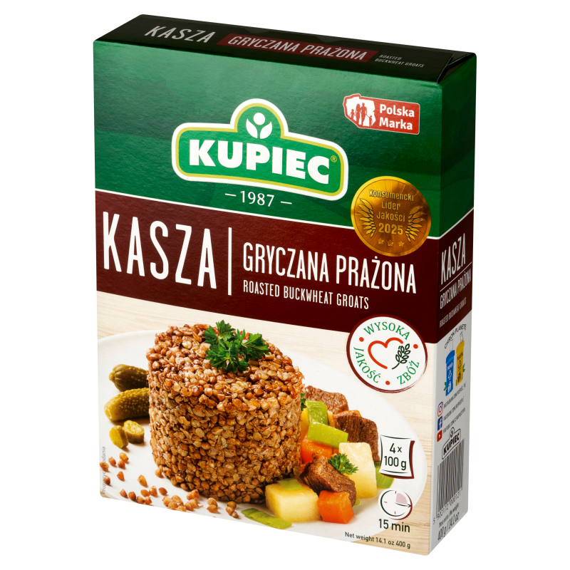 Kasza gryczana prażona (4x100g)
