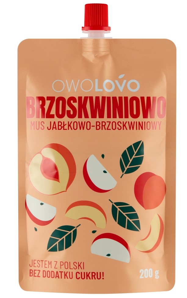 Mus jabłkowo-brzoskwiniowy