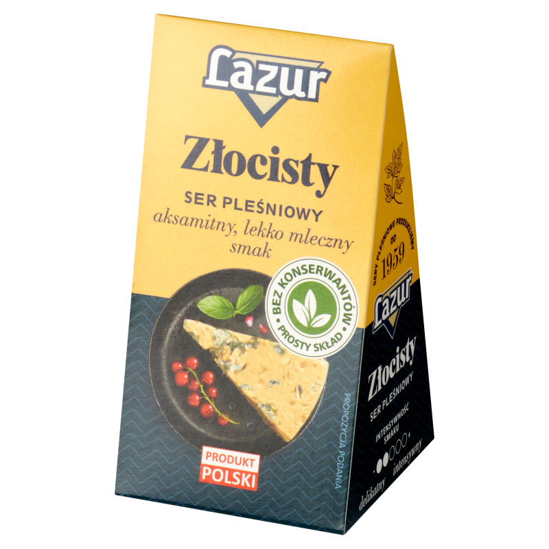 Ser pleśniowy, złocisty