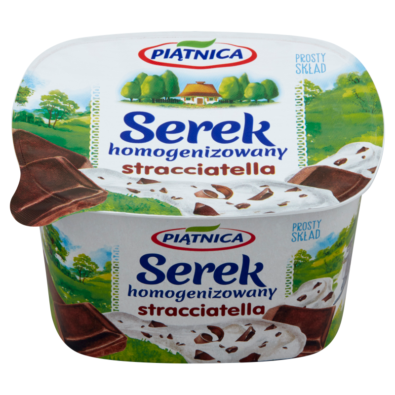 Serek homogenizowany straciatella