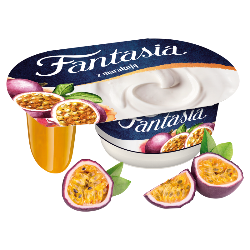 Jogurt kremowy z marakują