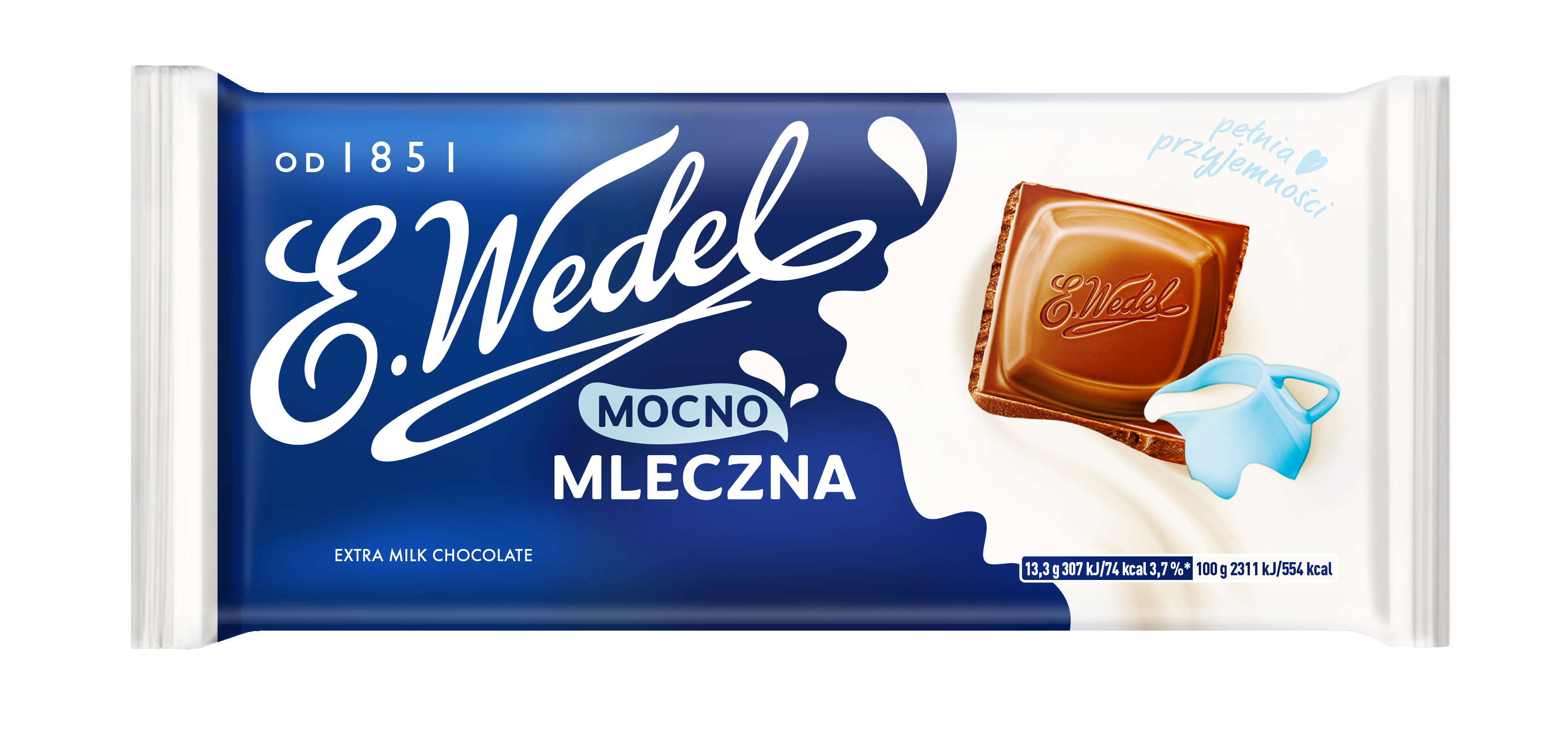 Czekolada mocno mleczna