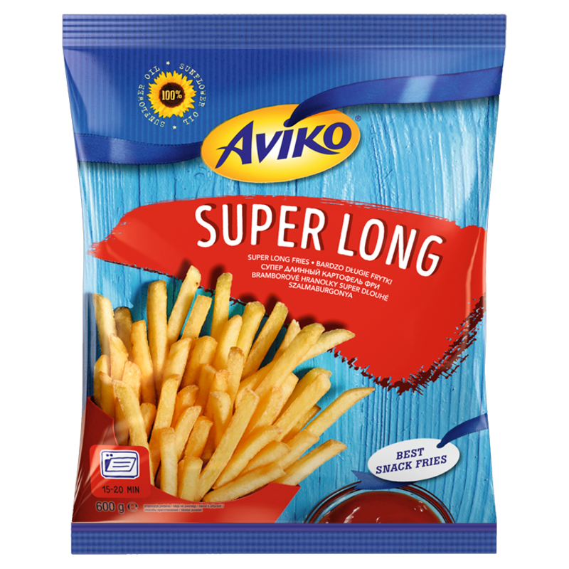 Frytki proste mrożone