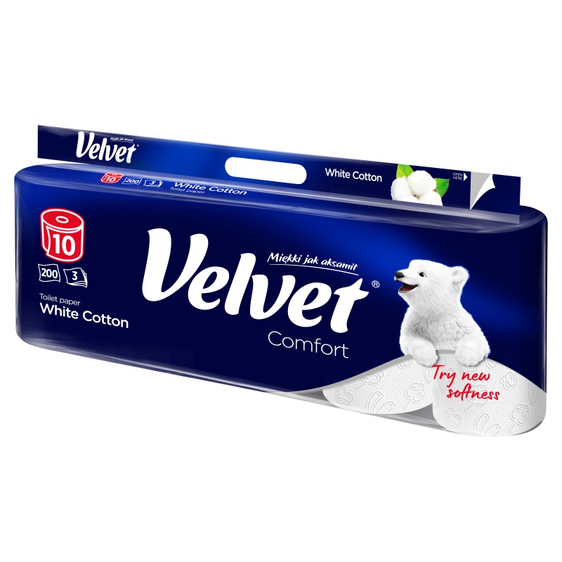 White Comfort Papier toaletowy 10 rolek