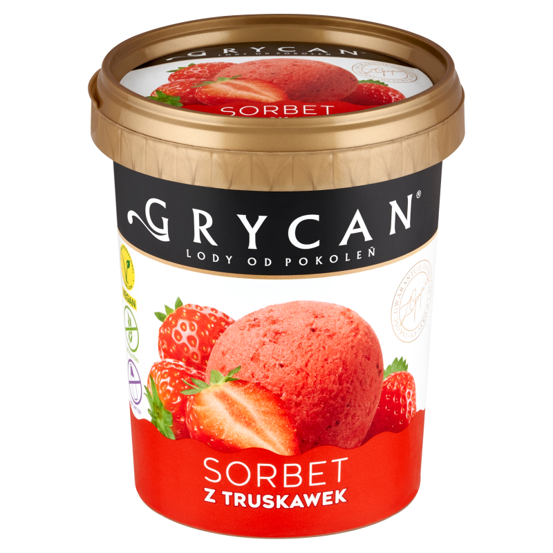 Sorbet z truskawek