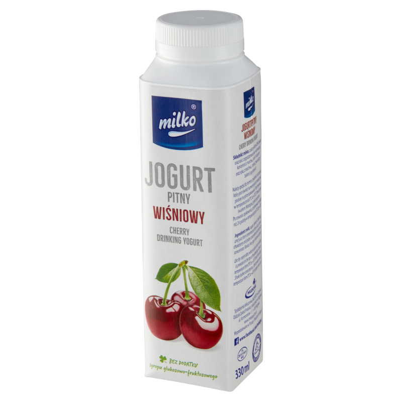 Jogurt pitny wiśniowy