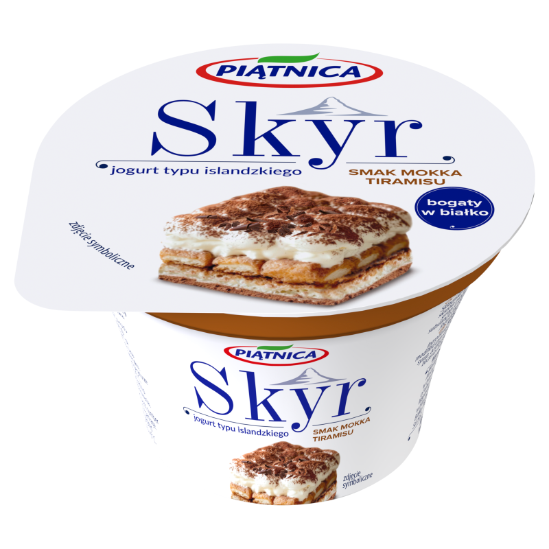 Skyr jogurt typu islandzkiego mokka tiramisu