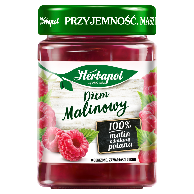 Dżem malinowy niskosłodzony