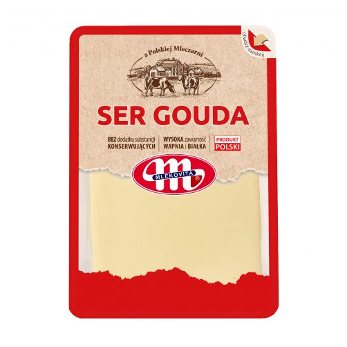 Ser Gouda w plastrach