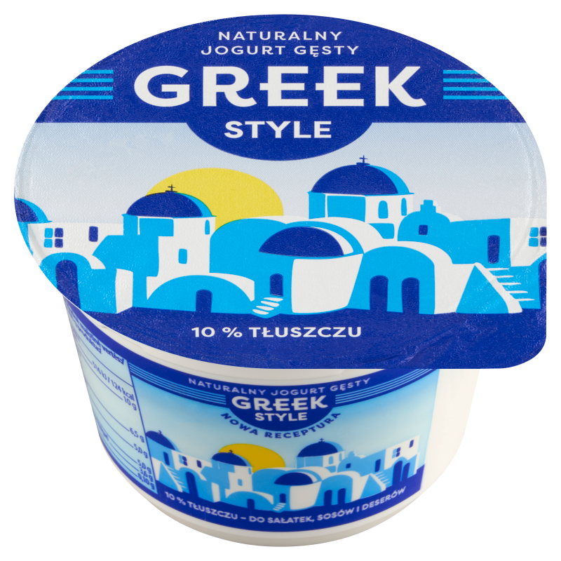 Jogurt naturalny typu greckiego 10%