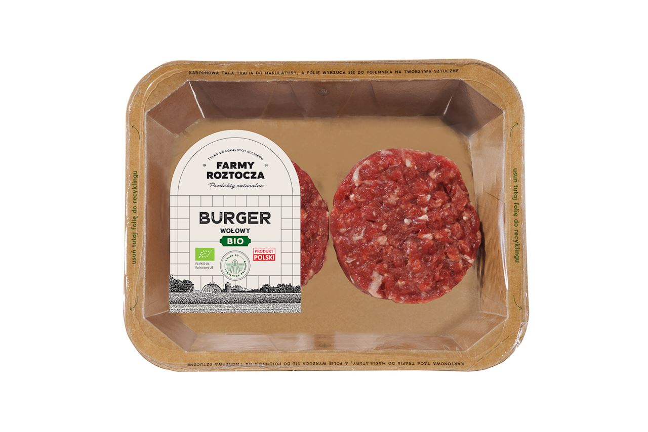 Burger wołowy BIO