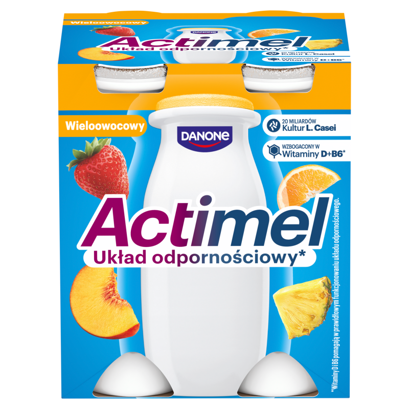 Napój mleczny wieloowocowy (4 szt.)