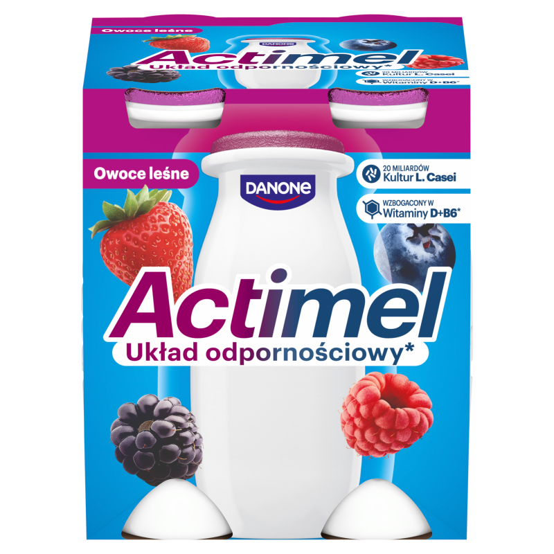 Napój mleczny owoce leśne (4 szt.)