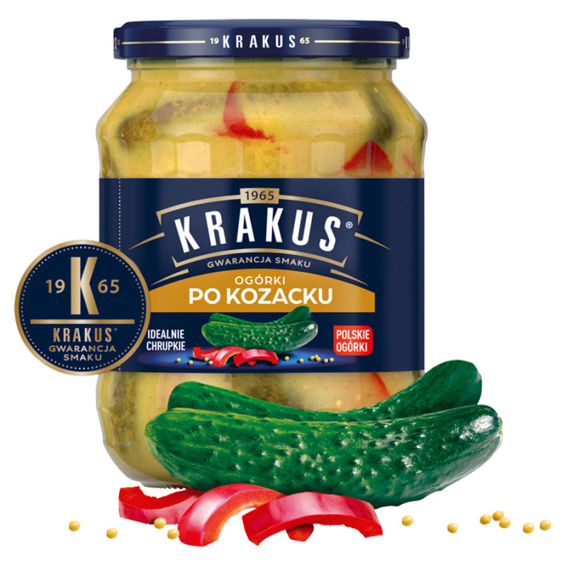 Ogórki konserwowe kozackie