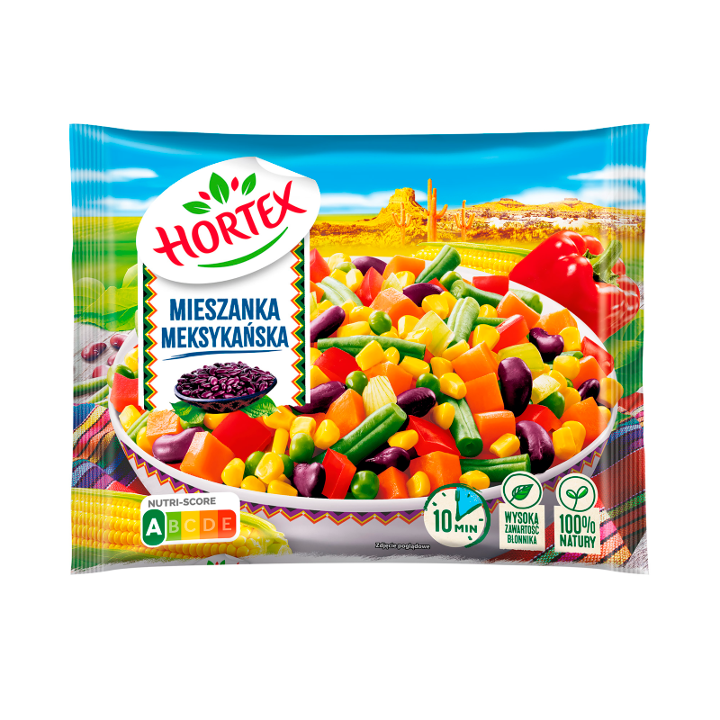 Mieszanka meksykańska mrożona