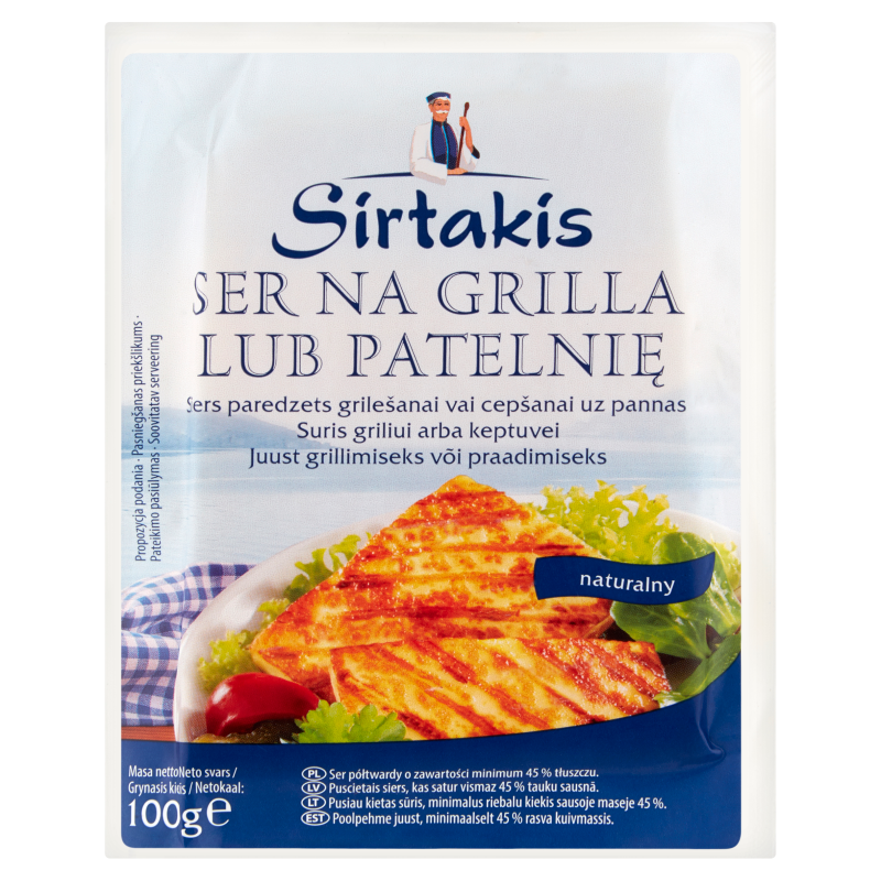 Ser na grilla lub patelnię (typu halloumi)