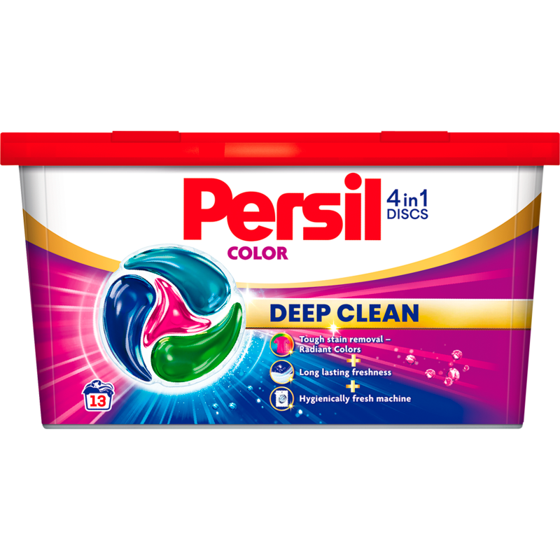 Kapsułki do prania tkanin kolorowych Deep Clean Color 13 szt.