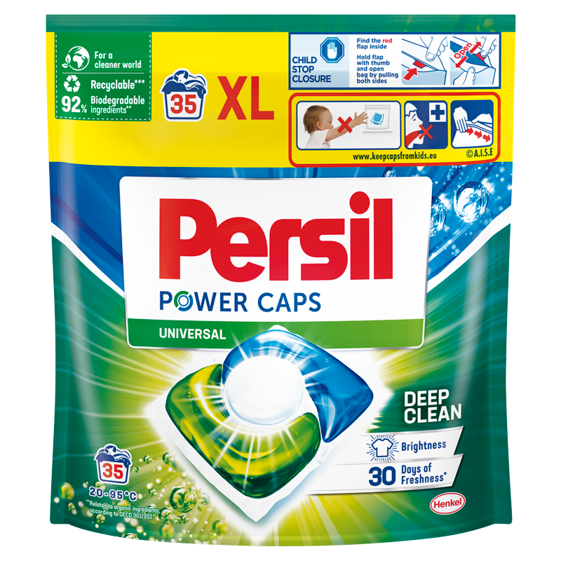 Kapsułki do prania tkanin białych Power 35 szt.