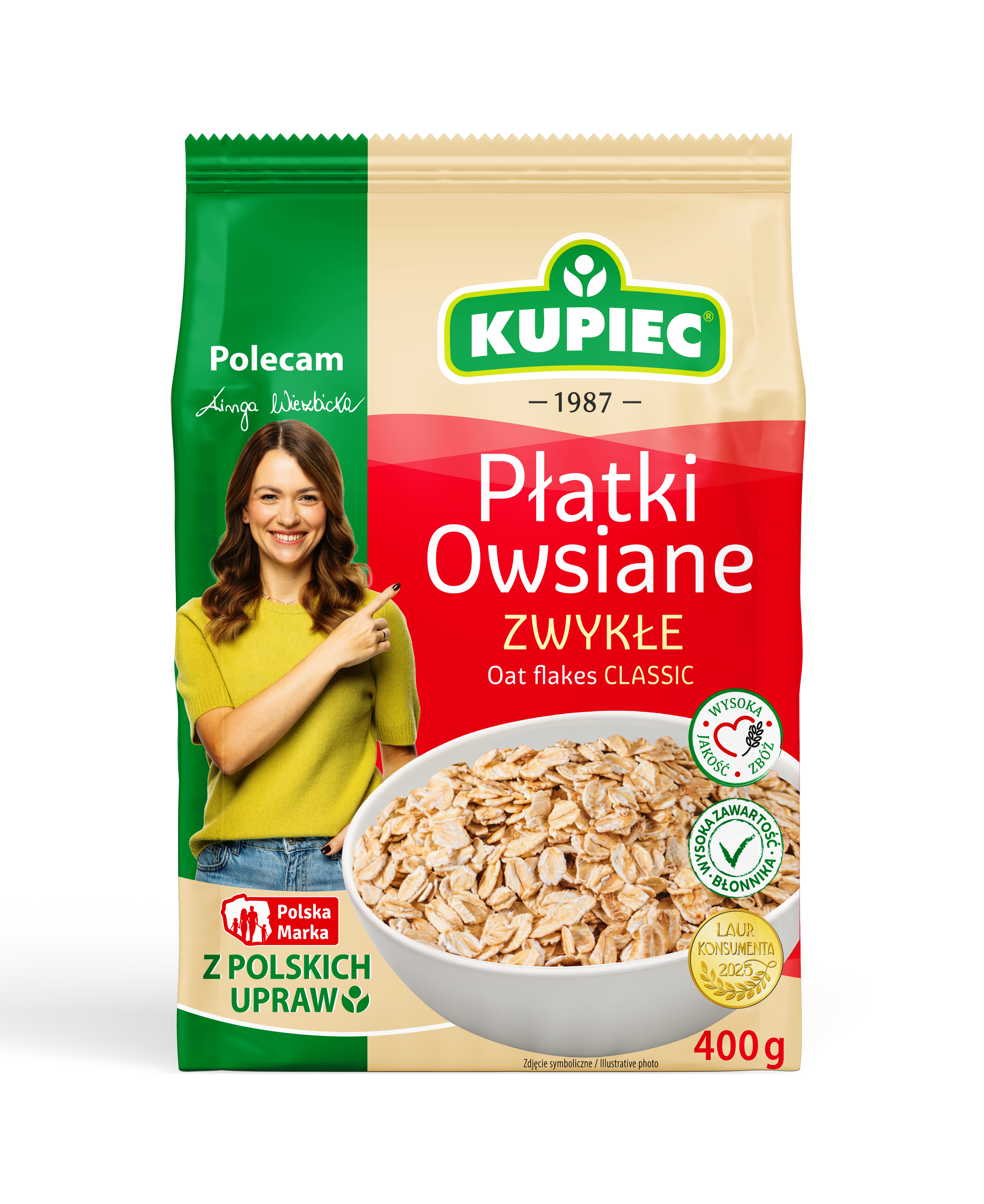 Płatki owsiane zwykłe