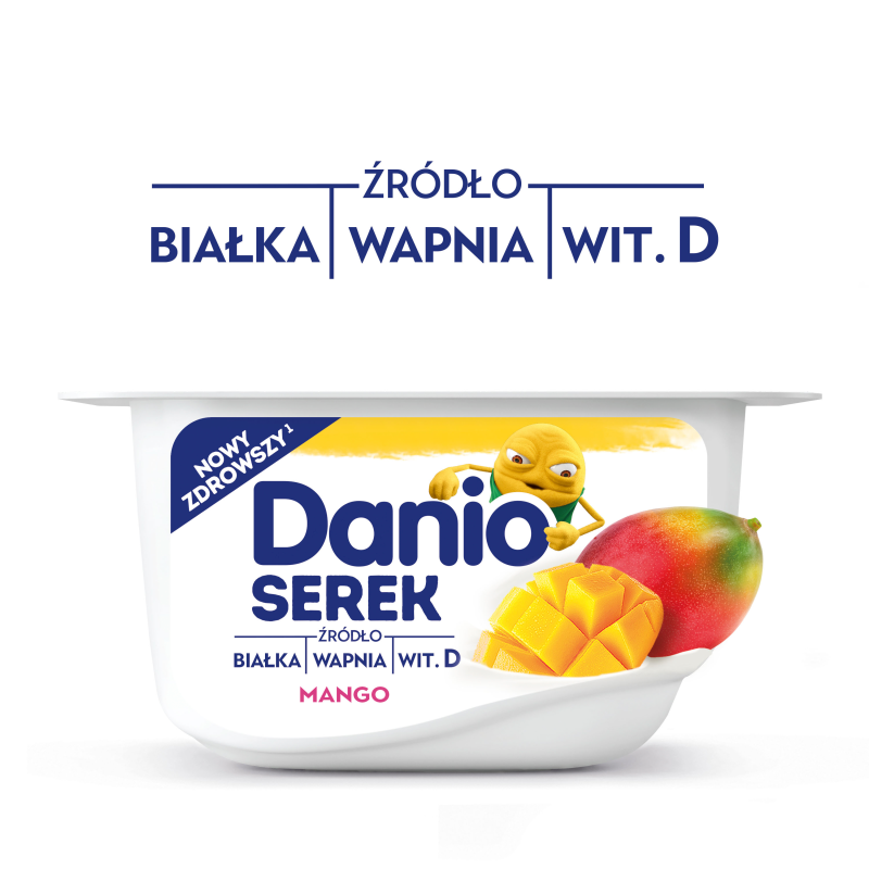 Serek homogenizowany mango