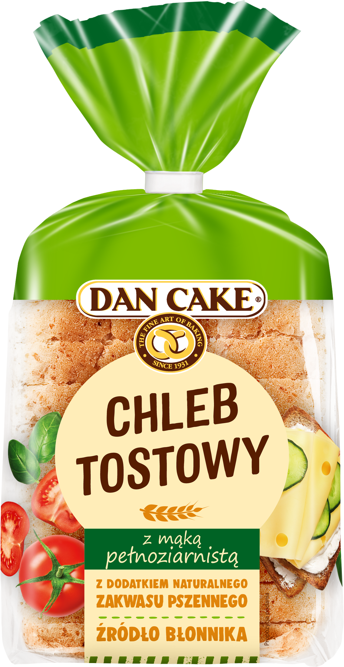 Chleb tostowy pełnoziarnisty
