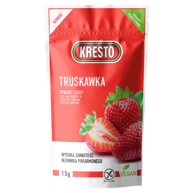 Truskawka liofilizowana (bezglutenowa)