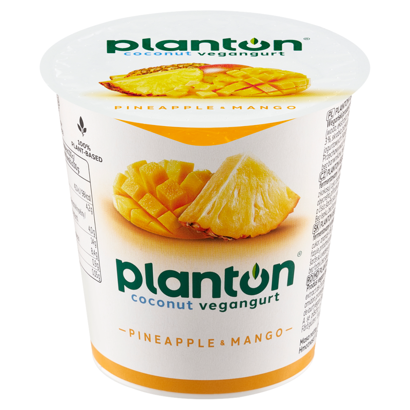 Vegangurt kokosowy o smaku ananas-mango
