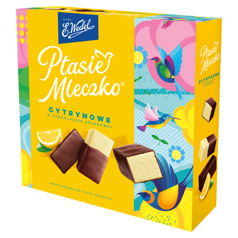 Ptasie Mleczko cytrynowe
