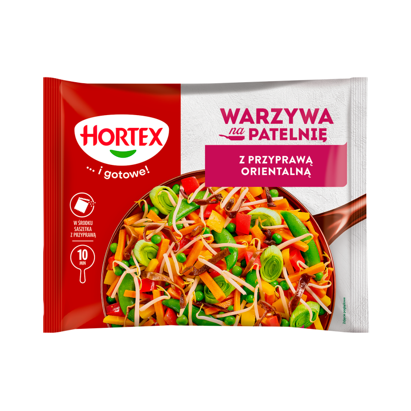 Warzywa na patelnię z przyprawą orientalną mrożone