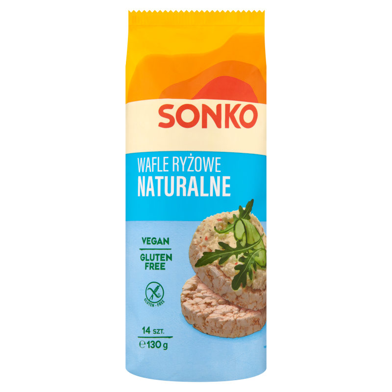 Wafle ryżowe naturalne (bezglutenowe)