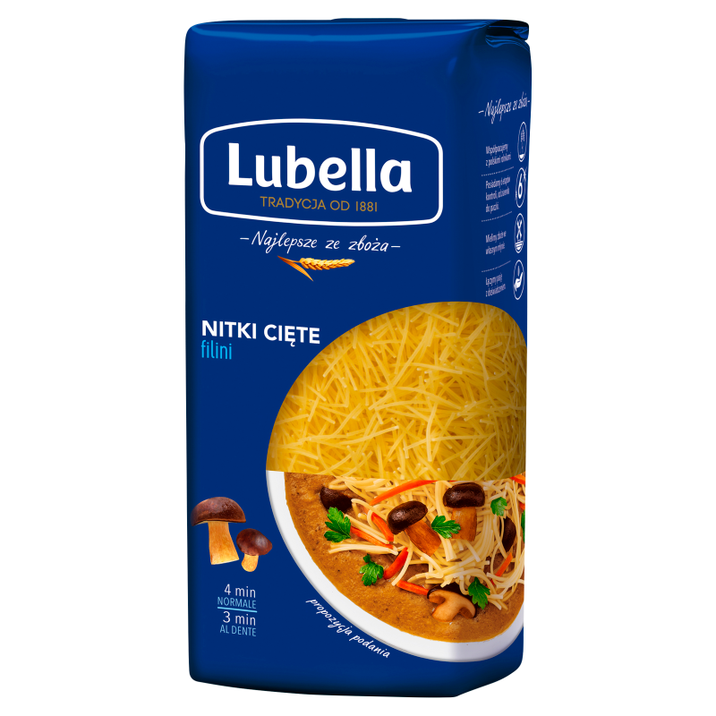 Makaron nitki cięte (filini)