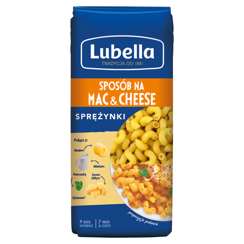 Makaron sprężynki (do dania mac&cheese)