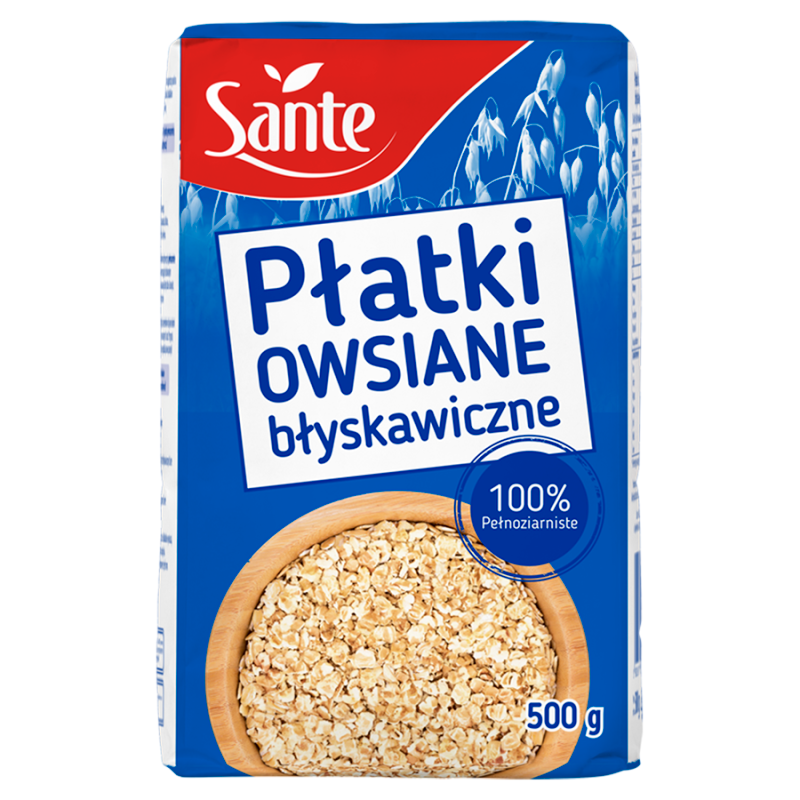 Płatki owsiane błyskawiczne (pełnoziarniste)