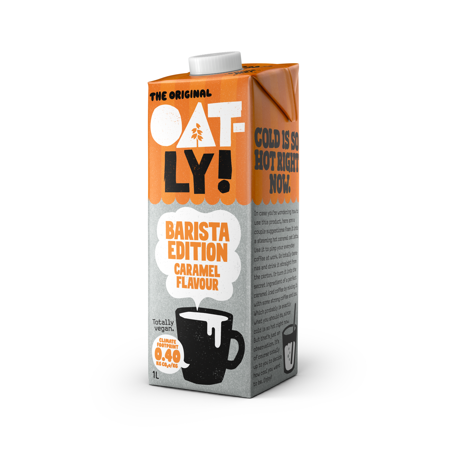 Napój owsiany barista o smaku karmelu