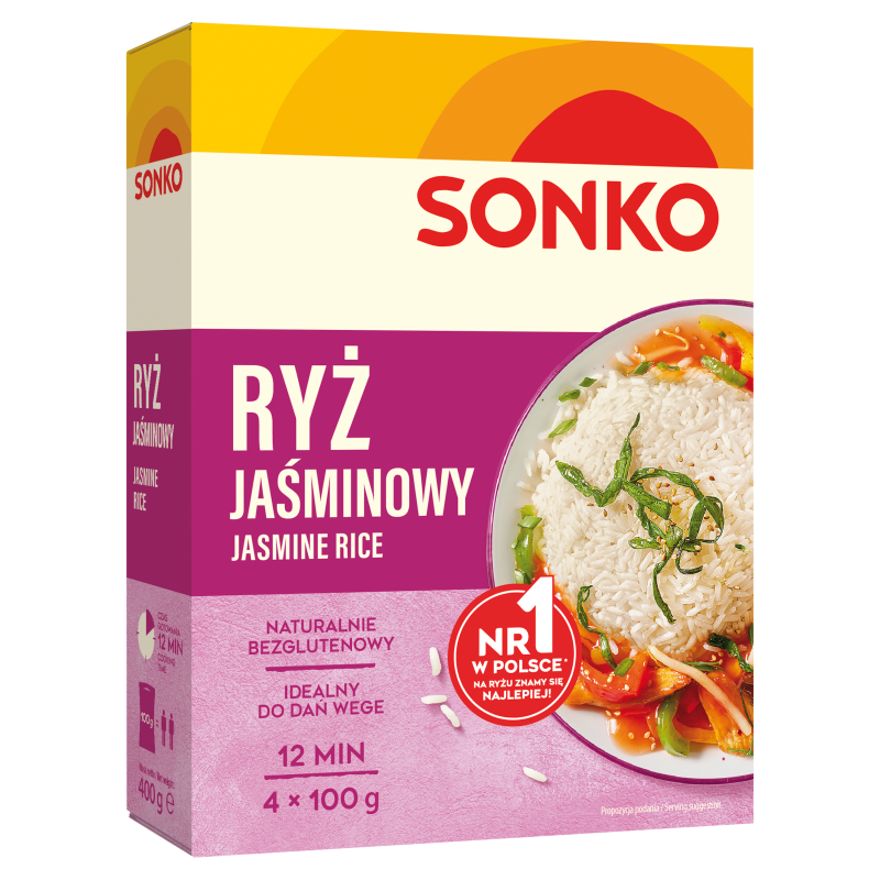 Ryż jaśminowy (4x100g)