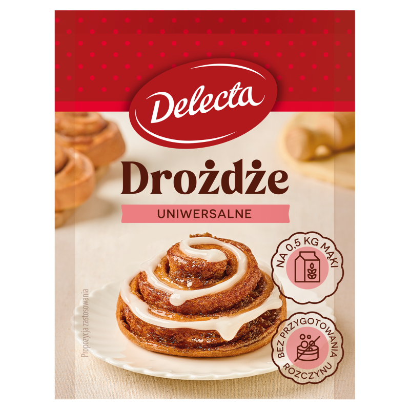 Drożdże uniwersalne instant (na 0,5kg mąki)