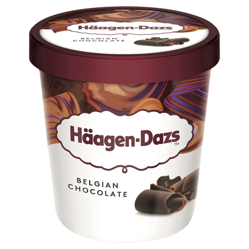 Lody o smaku belgijskiej czekolady