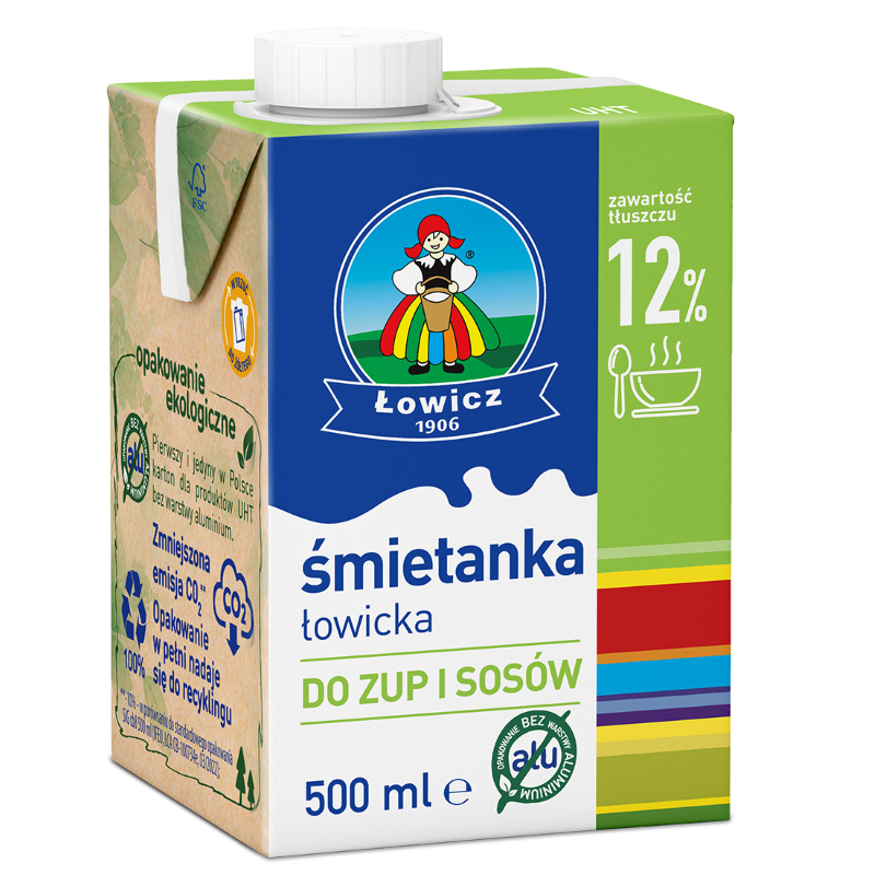 Śmietanka Łowicka UHT 12%