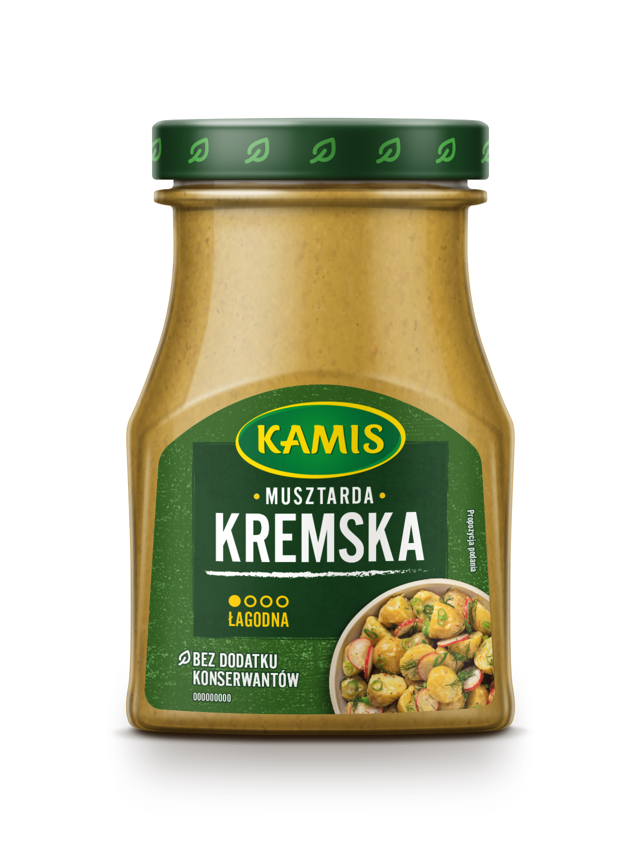 Musztarda kremska (łagodna)