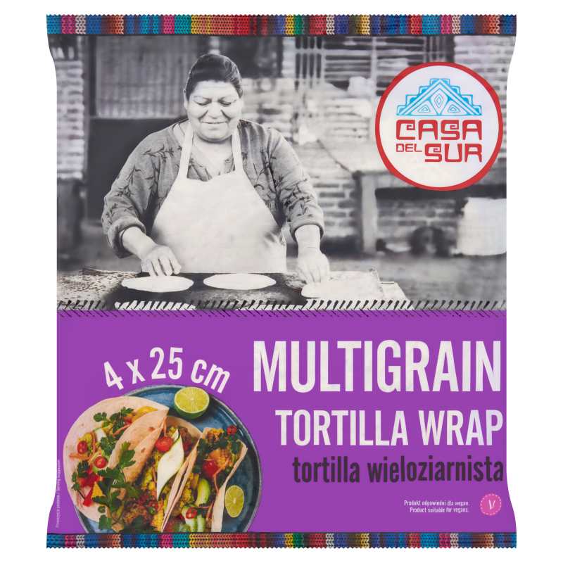 Tortilla wieloziarnista - 25 cm (4 szt.)
