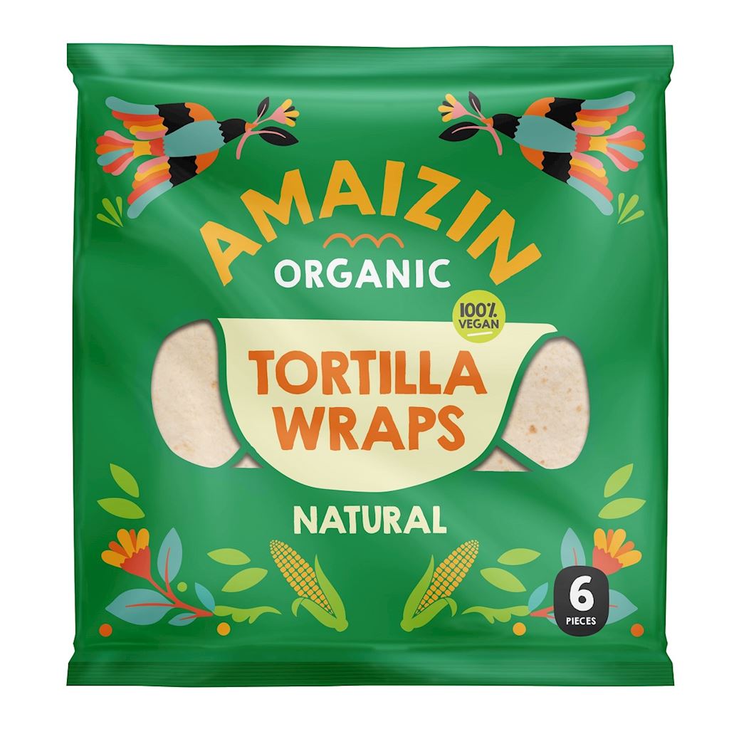 Tortilla pszenna - 20 cm (6 szt.) BIO