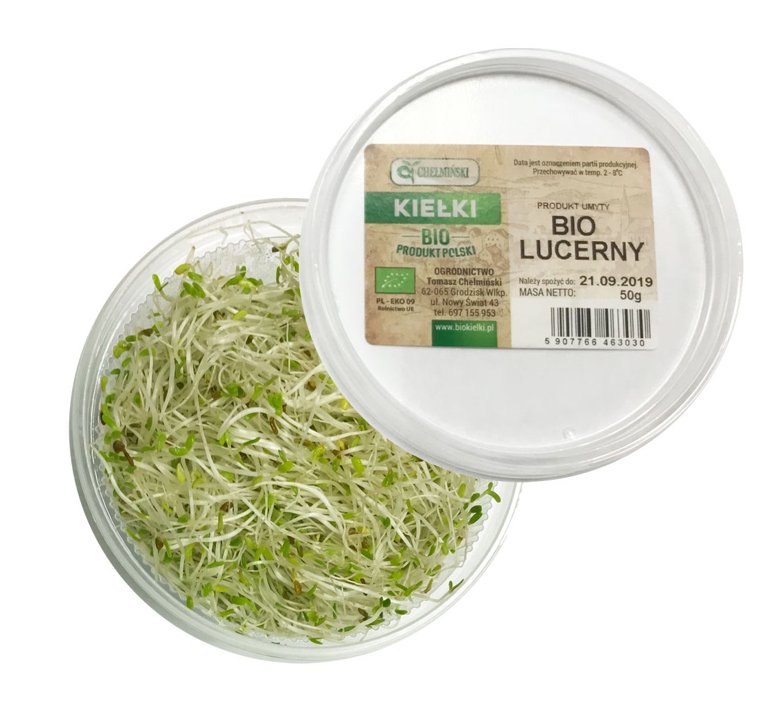 Kiełki lucerny BIO