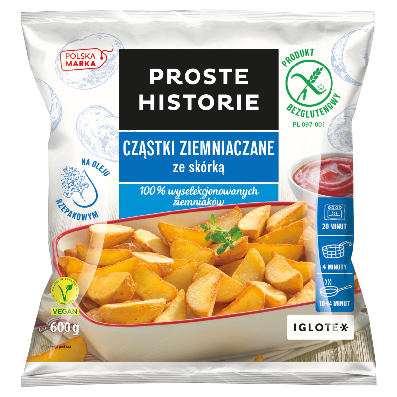 Cząstki ziemniaczane ze skórką bezglutenowe