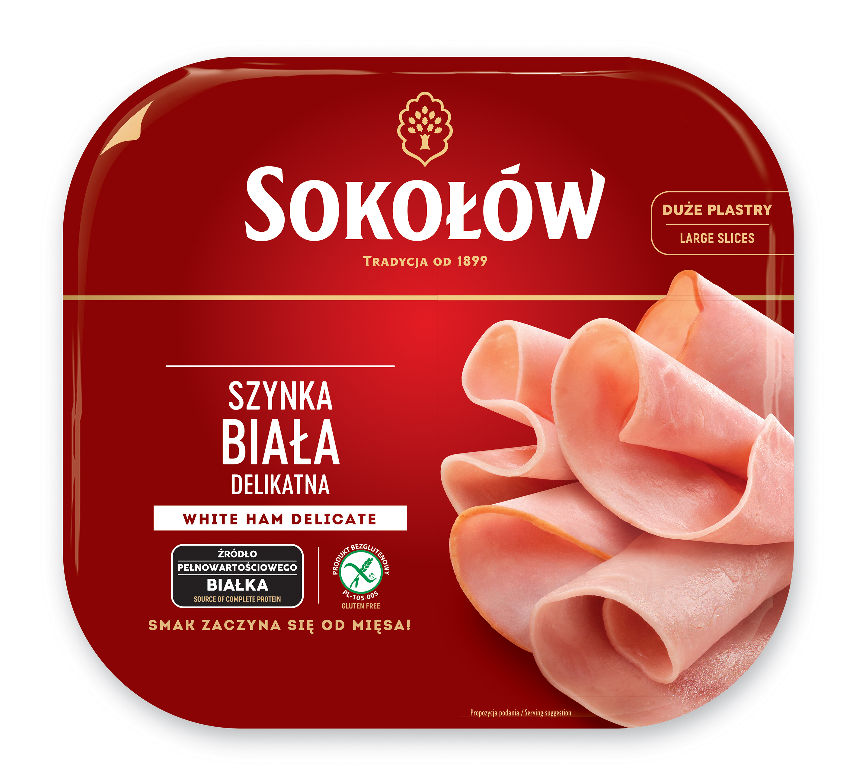 Szynka Biała - plastry