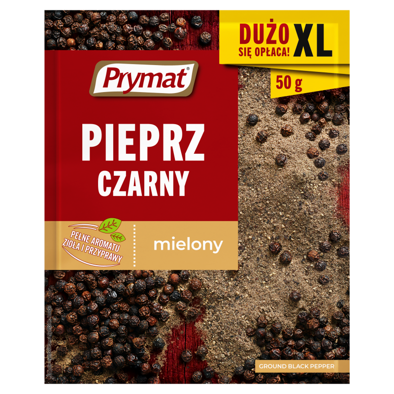 Pieprz czarny mielony XL
