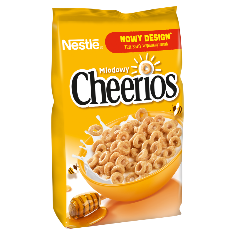 Płatki śniadaniowe miodowe Kółka Cheerios